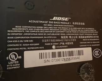 Bose Acoustimass 300 Bass Module