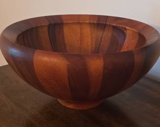 Mid-Century Modern Jens Quistgaard for Dansk Teak Salad Bowl