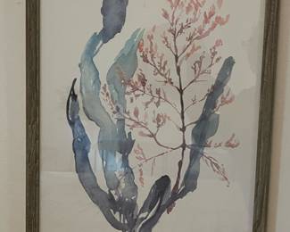 Trademark Fine Art 'Sweet Seaweed II' Watercolor Style Print