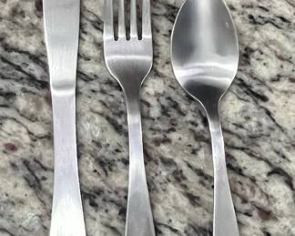 Generic Stainless Steel Flatware Style Set