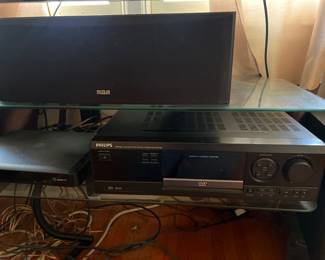 Philips DVD/CD Player and RCA Sub-Woffer