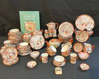 Porcelain Geisha Tea Party