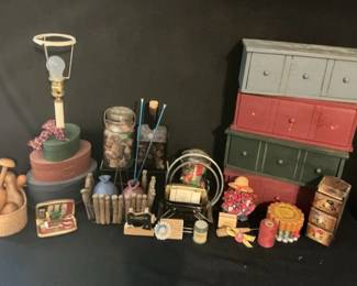 Antique Sewing Lamp