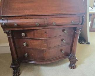 TA156Antique Secretary Desk. 