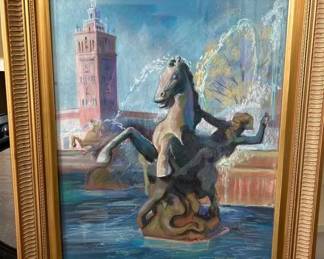 Pastel Local artist