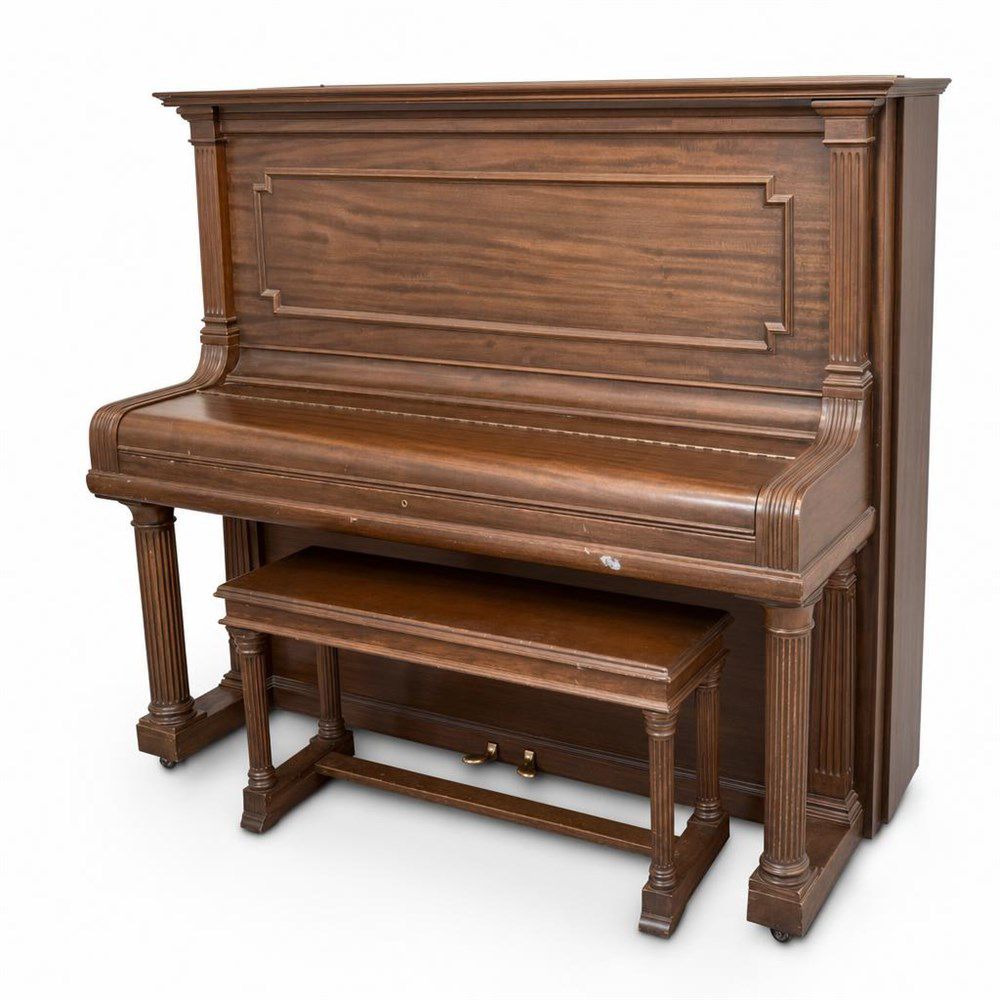Lot 270: Steinway & Sons Model I Upright Grand Piano, 1902