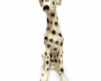 Lot 8: Large Ceramic Dalmatian Statue