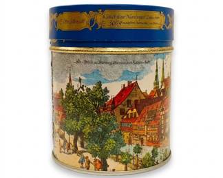Lot 16: E. Otto Schmidt Nuremberg Cookie Tin