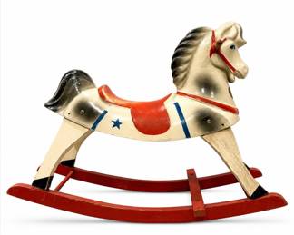 Lot 38: Sears Happi-Time 1950s Rocking Horse