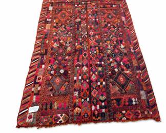 Lot 480A: Iraqi Marsh Arab (Ma'dan) Embroidered Wedding Blanket