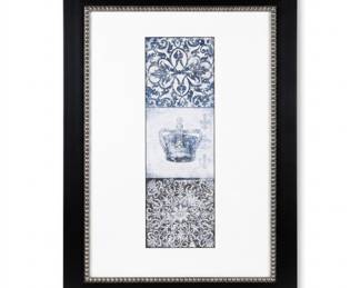 Lot 482: Made on Earth "French Royal II" Framed Print