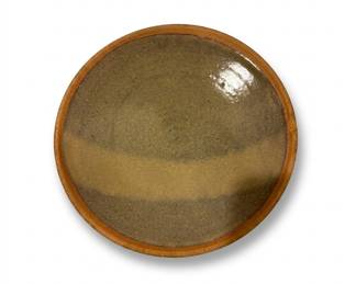 Lot 45: Handmade Studio Pottery Glazed Ceramic Bowl