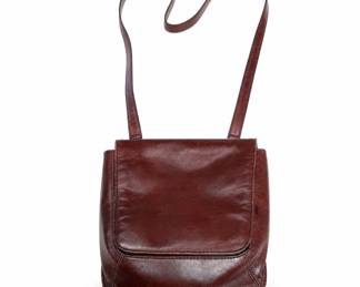 Lot 220: Hobo International Brown Leather Crossbody Bag