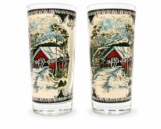 Lot 40: 2 Johnson Brothers Friendly Village Tumblers