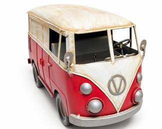 Lot 241: VW-Style Tin Split-Window Bus Model