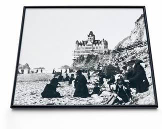 Lot 476: Victorian Cliff House San Francisco Framed Print