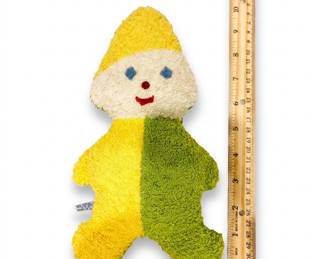 Lot 27: Eden Toys Terry Cloth Clown Doll