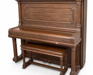 Lot 270: Steinway & Sons Model I Upright Grand Piano, 1902