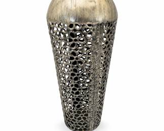 Lot 381A: Ashland Pierced Metal Vase