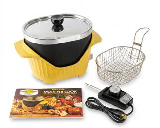 Lot 525: Nordic Ware Multi-Fri-Cook Electric Deep Fryer, Model 86000