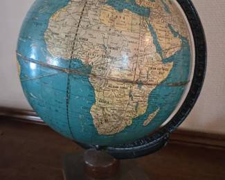 005 Rare Vintage George F. Cram Company Globe