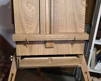 006 Beautiful Full Size French Sketch Box Easel In Excellent Condition