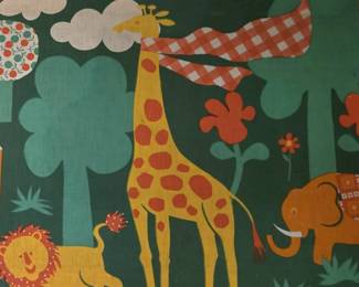 Vintage 1970s Finlayson Style Wall Hanging