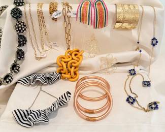 This is just a tiny sample of jewelry from various Dallas boutiques