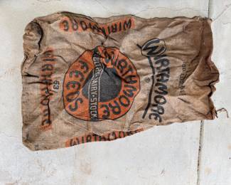 Example of feed sacks available