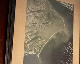 AERIAL VIEW OF NC COAST.
