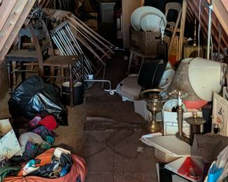 Unexplored attic area