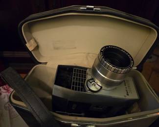 Bell & Howell Zoomatic 8mm Movie Camera with Case
