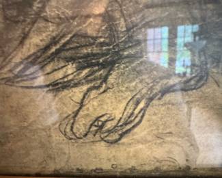 Turner Mfg. Co. Framed Leonardo da Vinci "The Virgin and Child" Wall Art