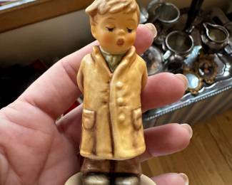1930’s collection Goebel Hummels Boy in the long yellow coat