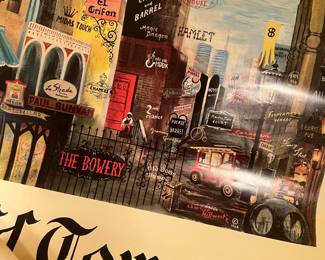Old Town Chicago Neighborhood Poster