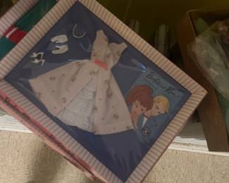 Vintage Barbie “Bubble Cut” Fashion Pak gift set.