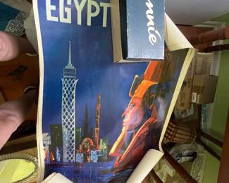 Vintage Egypt poster
