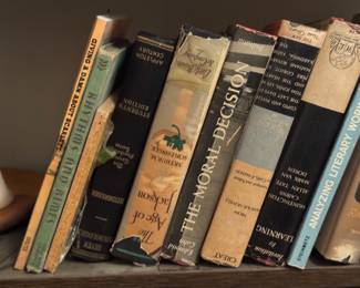 The Age of Jackson by Arthur M. Schlesinger Jr. | Rhythms and Rimes | The Moral Decision by Edmond Cahn | The Appleton-Century Student’s Edition | Little Brown Book of Ceremony | Illumination by Mark Van Doren | Creating a Drama About Scarlet | Analyzing Literary Works