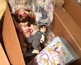 Boxed dolls