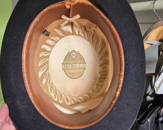 Klee Bros. & Co, Chicago, 1920's Wool Bowler's Hat