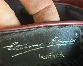 Etienne Aigner burgundy leather shoulder