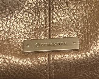 Collection Metallic Bronze Shoulder Tote