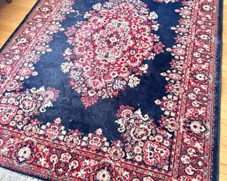 Miraz Belgian Pure Worsted Wool Persian Style Area Rug, (5x7)