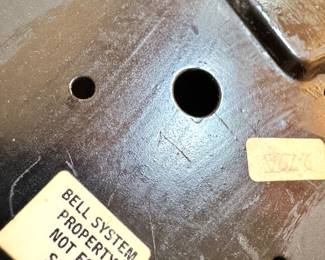Western Electric Bell System Mustard Yellow Rotary Telephone