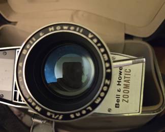 Bell & Howell Zoomatic 8mm Movie Camera with Case