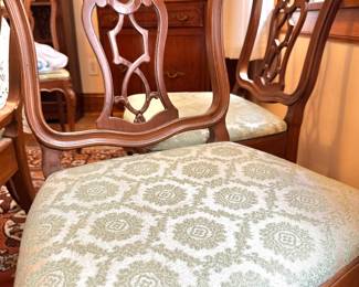 Chippendale Style Walnut Dining Side Chair