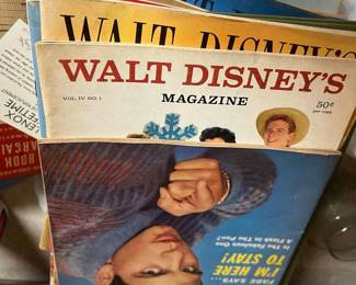 1950's Walt Disney's Magazine Collection