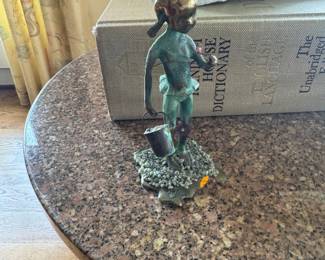 Jim Warren Signed Bronze Figural Sculpture, 1972