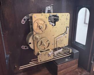 Franz Hermle West German Triple-Chime Mantel Clock