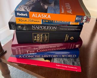 Travel, History & Reference Book Collection – Fodor’s, Rick Steves, Merck, Constitution & Napoleon